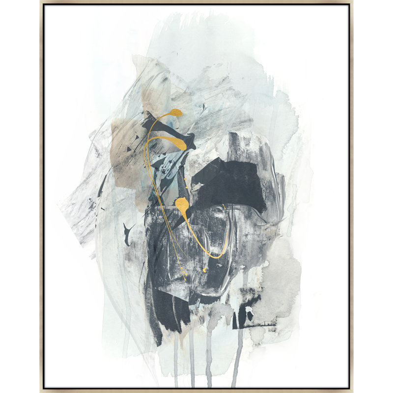 Lost Conflict I Painting by Emma McCartney, 39.5" H x 31.5" W x 1.5" D, Glass Coat