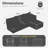 Merchelle 103' Wide Reversible Modern Modular Sectional Sofa With Storage Ottoman -Premium Chenille Fabric-832001658