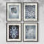 William Morris, reproduction d'art encadrée - ensemble de 4-1380101041-1380101040