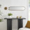 Miroir mural Mid-Century