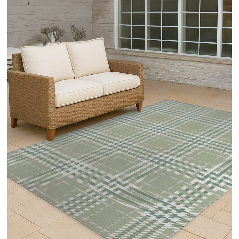 Tapis d'extérieur antidérapant Christopher, Rectangle 4pi x 6 pi