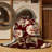 Machine Washable Botanical Red Area Rug-820813638