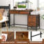 Metal Base Computer Desk