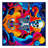 Fractal Glow Rug-1354205237