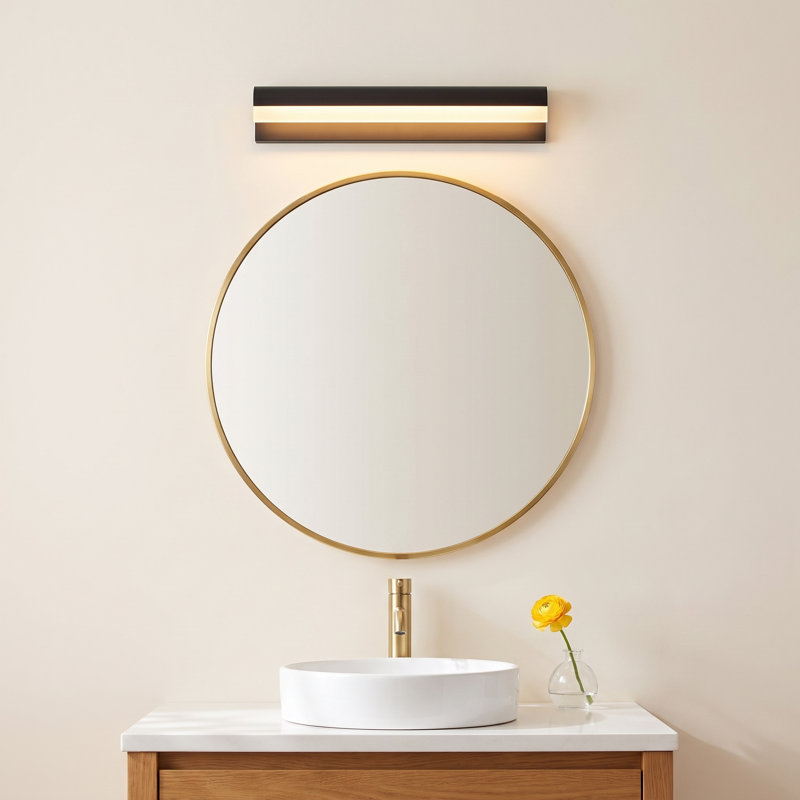 Pelham Dimmable LED Bath Bar, Black