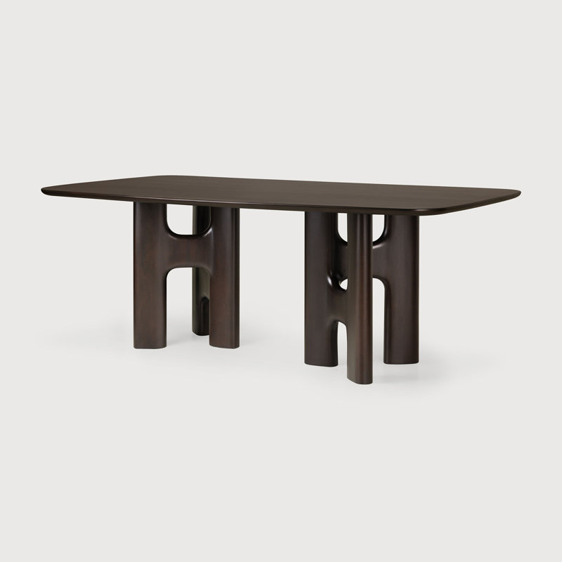 Flow Dining Table, 30" H x 79" W x 43.5" D