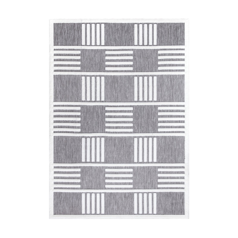Modern Non-Slip Area Rugs – Grey Cream – Living Room, Hallway Runner, Kitchen & Door Mat – Multiple Sizes