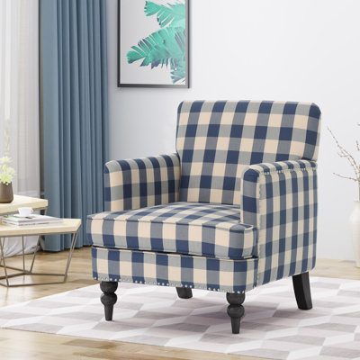  Fauteuil club Harrison Blue Buffalo