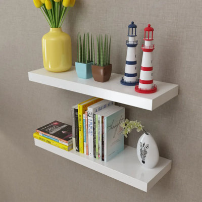 Yesenia Wall Shelves Display Hanging Shelf Storage