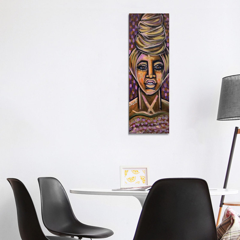 Glam by Akaimi The Artist - Wrapped Canvas Panoramic Print, 121.92 cm H x 40.64 cm W x 1.91 cm D