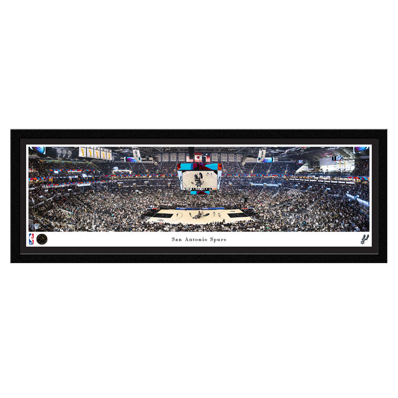 San Antonio Spurs - Cadre sélectionné, Encadré avec passe-partout simple