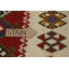 Tapis kilim en laine à tissage plat 5 x 8
