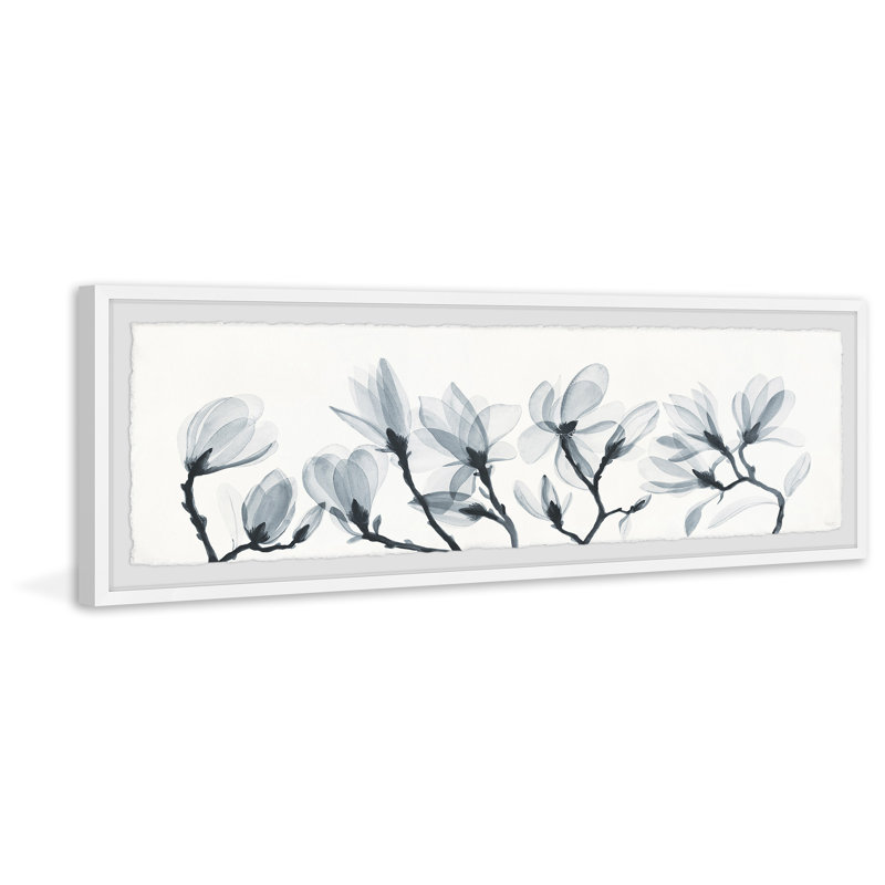 Luminous Petals by Parvez Taj - Single Picture Frame Painting, 25cm H x 76cm W