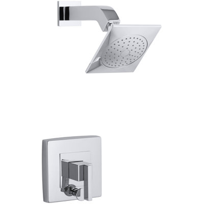 Garniture de douche avec inverseur Loure Rite-Temp