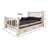 Montana Collection Storage Bed with Engraved Design, Bear-2081240959