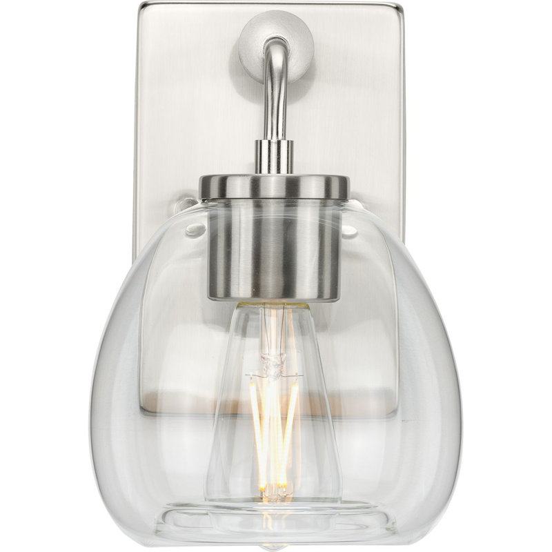 Jemaine Dimmable Vanity Light, Brushed Nickel