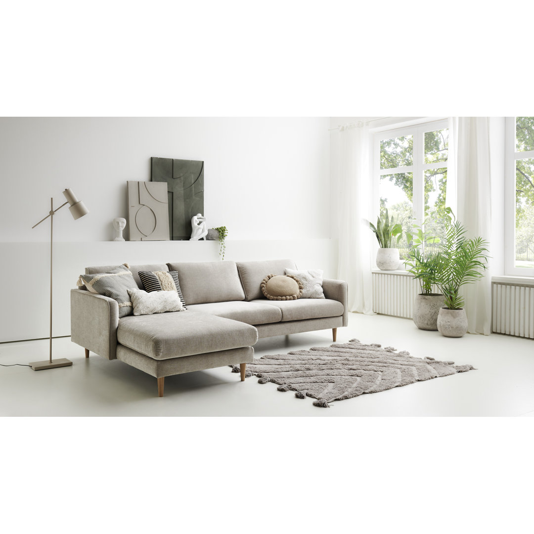 Rajane 4-Sitzer Sofa mit Recamiere