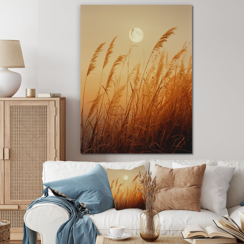 Lune, récolte de miel, paysage de rêve I, Toile tendue, H 40 po x l 30 po