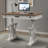 Kelsie-Mae Adjustable Solid Wood Top Writing Desk with Power Outlet-50305737