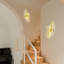 44cm Gold LED Acrylic Wall Sconce with Warm Light 