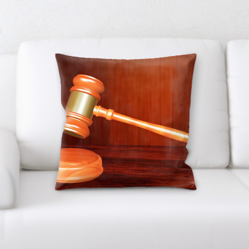 Microsuede Throw Pillow
