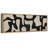 Mid Century Shape Abstract Contours, Black And White Beige Artwork, Retro Bedroom Home Decor, Extra Large Framed Canvas Print Wall Art-111568062-96074539