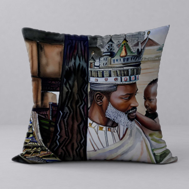 Reversible Throw Pillow
