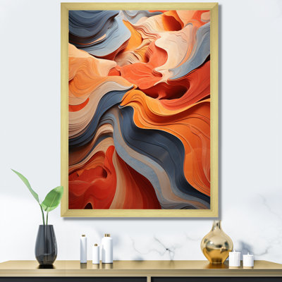 Danse du désert de Jahlani IV - reproduction sur toile