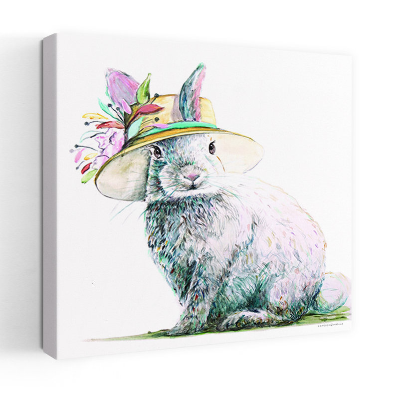 Enchanted Rabbit, H 48 po x l 48 po
