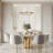Adekemi Dimmable LED Wagon Wheel Chandelier