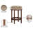Monette Velvet Counter Stool-780988311-801911535