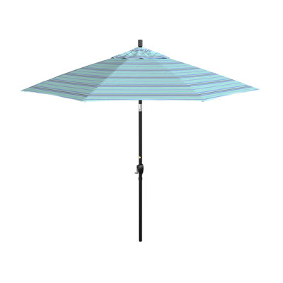 9 ft snbrella patio umbrella teal Grand 10'X10' Sunbrella Offset with Base Outdoor Square Aluminum Cantilever Umbrella Shade with Easy Tilt Adjustment (Aruba, 10X10 FT-SUNBRELLA) : Patio, Lawn & Garden Featuring convenient auto tilt and 57 sq Patio TREE 9Ft Manual-tilted Patio