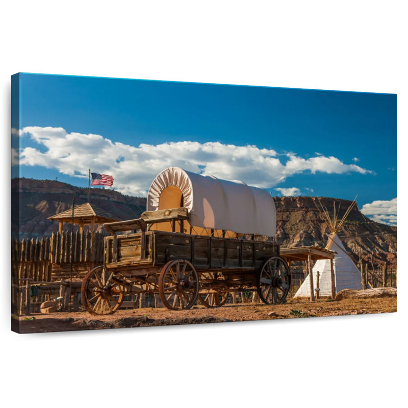 Lelar Prairie Schooner, 26" H x 39" W
