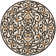 Helena Oriental Hand Hooked Wool Ivory / Dark Brown Area Rug