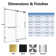 67'' - 72" W x 76'' H Double Sliding Frameless Shower Door