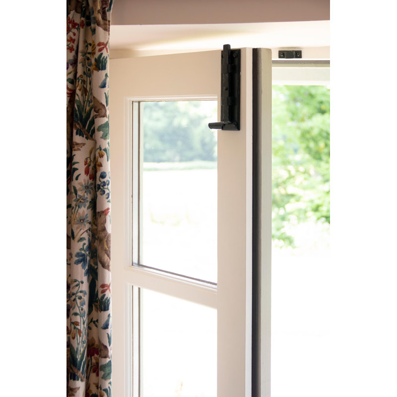 Fishtail Straight Door Bolt, Black