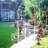 Climbing plants support the Arch