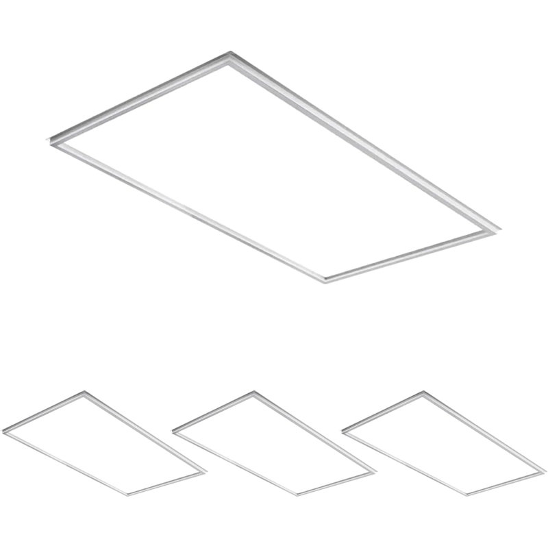Dimmable Rectangle Flat Panel Ceiling Light (Set of 4), 4