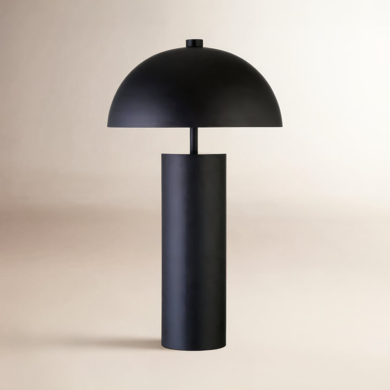 Marcella Geof 27" Table Lamp, Black