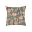 Beige Island Orchard Linen Pillow 20x20 with Down Alternative Insert-570176226-570176228-570176230