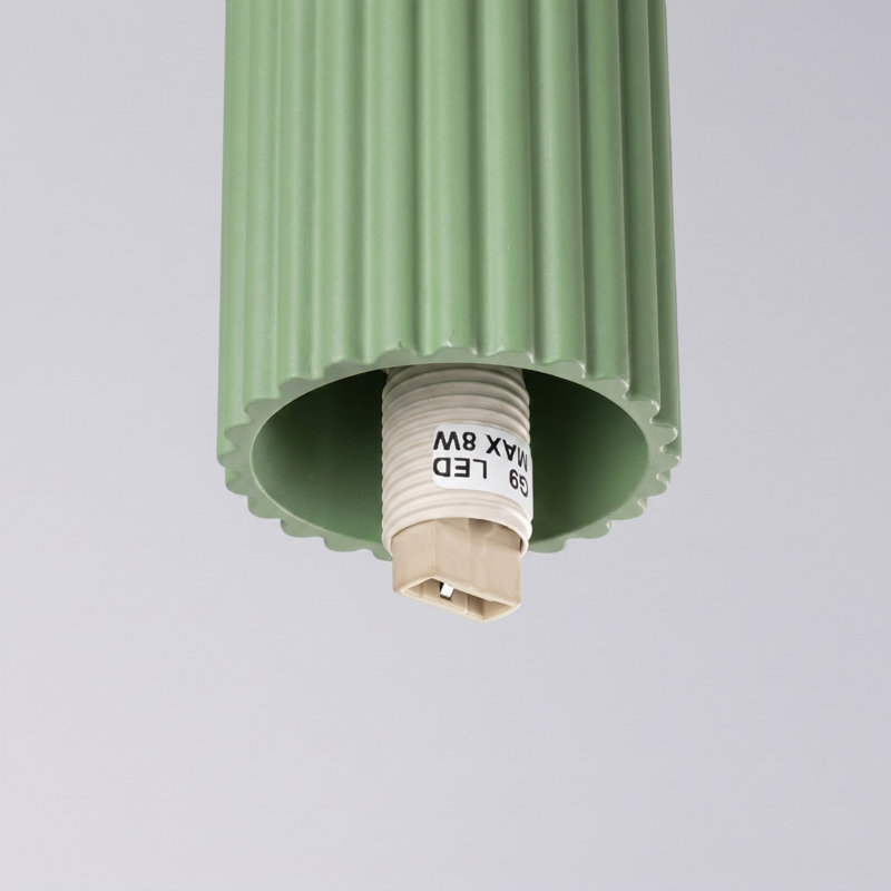 Halo Aluminium Flush Mount, Sage