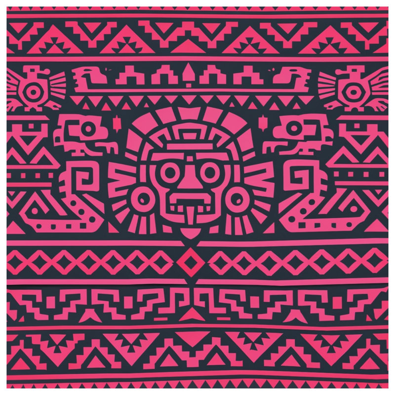 Édredon Aztec Tribal, Lit simple