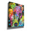 «Curious Greyhound» par Dean Russo, art mural sur toile-1791131928