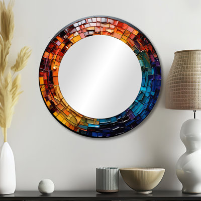 Sadra - Music Round Mirror Wall Decor