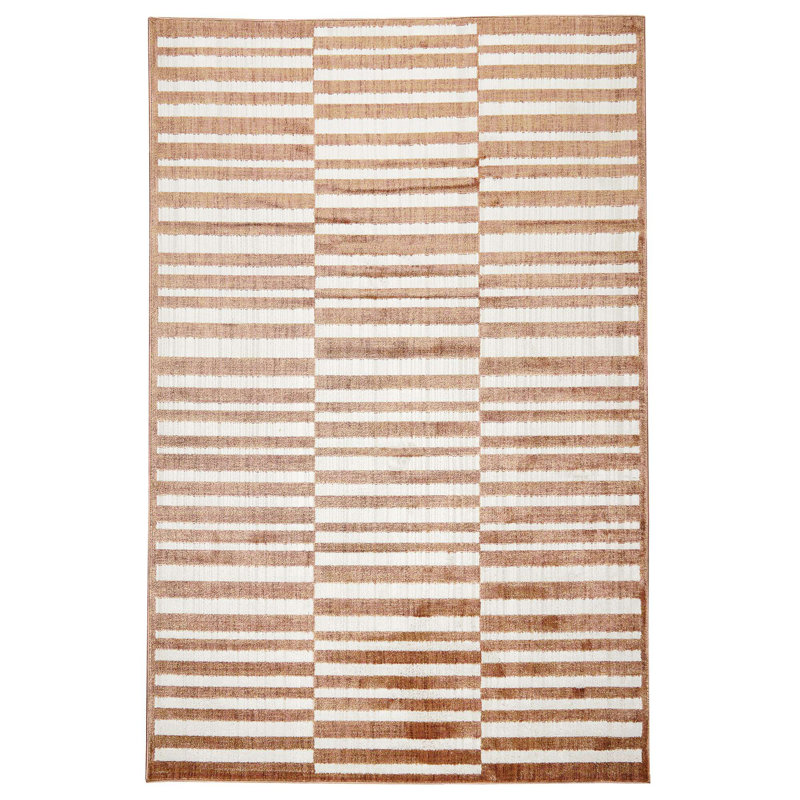 Tapis à rayures Khamchand, Rectangulaire 2 pi x 3 pi