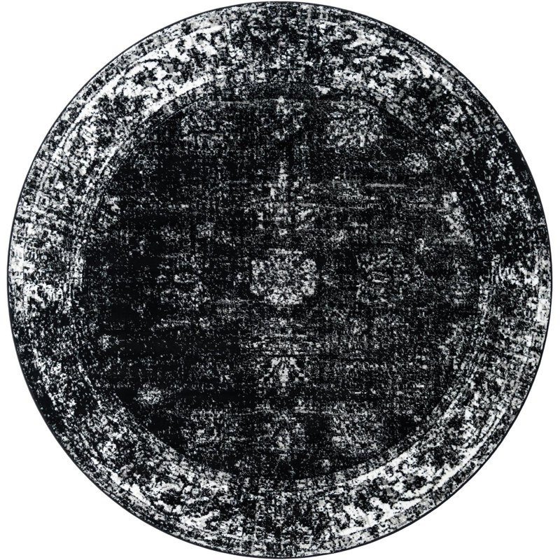 Anneliesse Oriental Indoor Rug, Round 7'10"