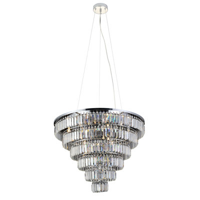 Salerno 12-Light Crystal Chandelier