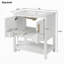 Meuble-lavabo de 30 pouces avec lavabo en céramique-1139246445