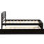 Lit plateforme simple avec lit gigogne, teinte - Bois massif pour un lit gigogne confortable et pratique dans une bonne nuit de sommeil-325240328