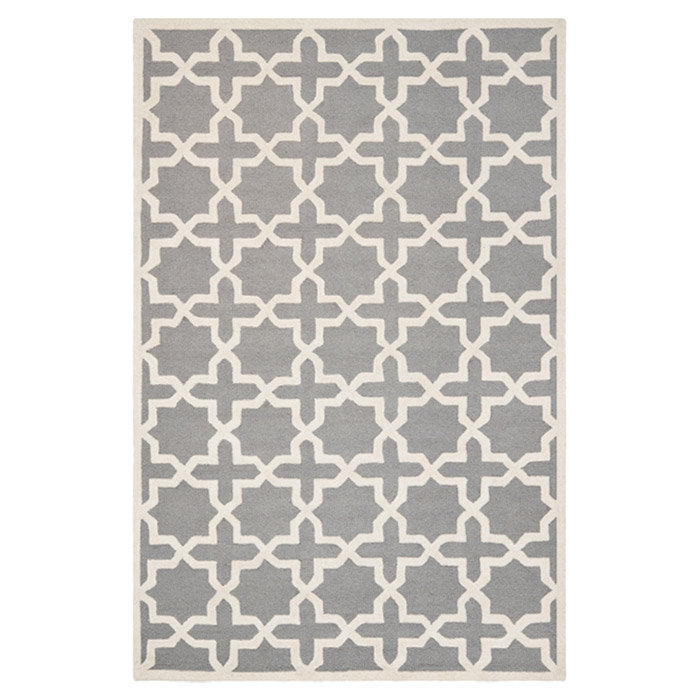 Igna Hand Tufted Wool Geometric Rug